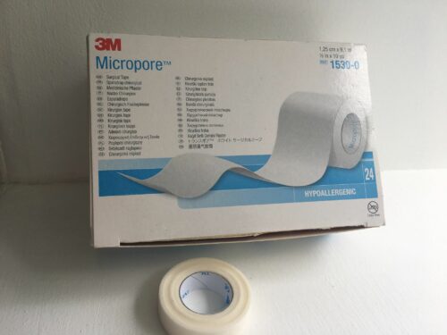 3M Micropore Surgical Tape 1.25cm x 9.14m (Box of 24)