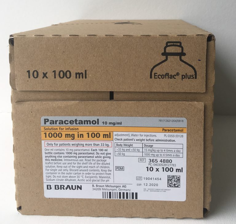 BBraun Paracetamol 100ml x10 - Image 2