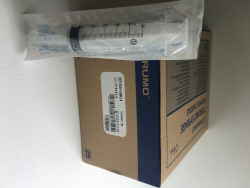 Terumo 50ml Catheter Tip Syringe Bx 25