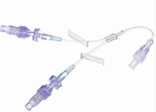 BBraun Double Caresite With Back Check Valve