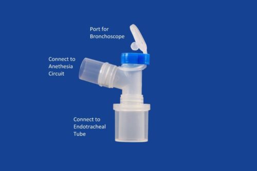 MILA 15mm Tracheal Tube Connector, Double Swivelling - Image 2