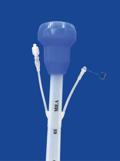 Large Animal Silicone Endotracheal Tubes with Distal End Sample Port 22mm x 90cm - Image 2