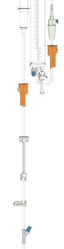 BBraun Infusomat Space Basic Neutrapur Set 270cm with 150ml Burette (Box 25)