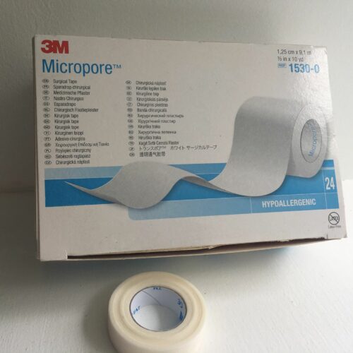 3M Micropore Surgical Tape 2.5cm x 9.14m (Box of 12)