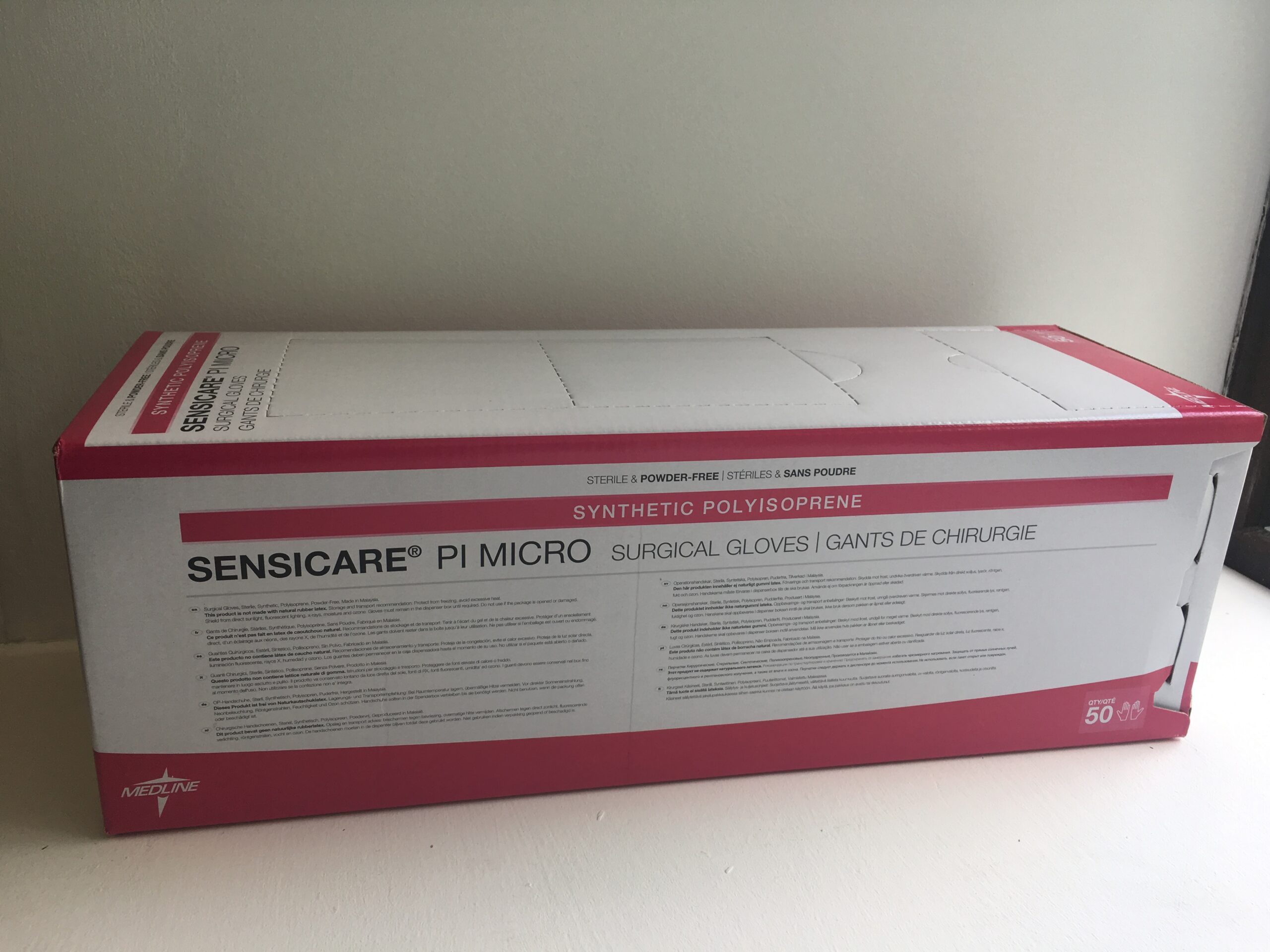 Glove Surgeons Sensicare PI Micro 8.5 (Box of 50)