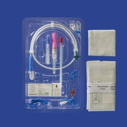 MILA Guidewire Small Animal IV Catheter 4fr x 8cm Double Lumen