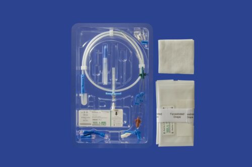 MILA Peel Away Small Animal IV Catheter 5fr x 8cm Double Lumen