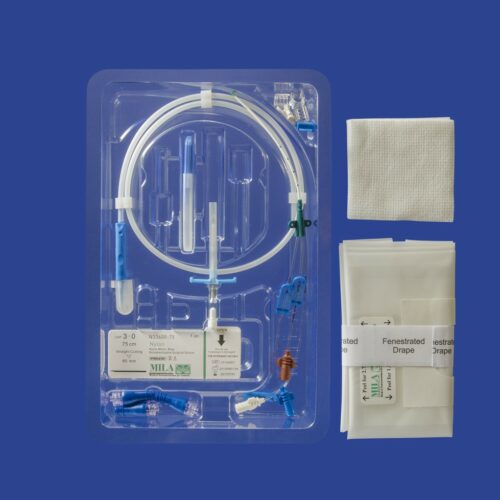 MILA Peel Away Small Animal IV Catheter 5fr x 8cm Double Lumen