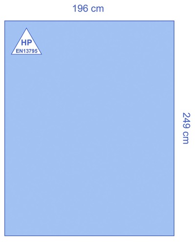 Medline Drape Sterile single use 196 x 249cm - OPS Ultimate